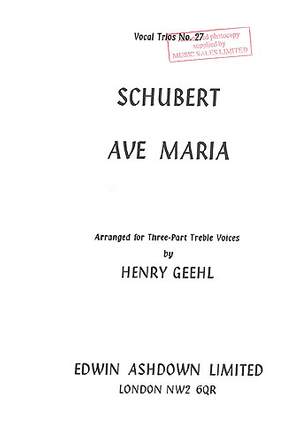 Franz Schubert: Ave Maria