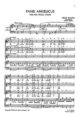 César Franck: Panis Angelicus