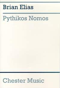 Brian Elias: Pythikos Nomos For Clarinet, Alto Sax And Piano