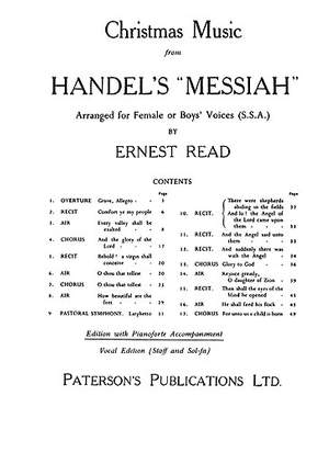 Georg Friedrich Händel: Christmas Music From Messiah