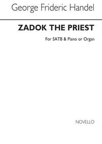 Georg Friedrich Händel: Coronation Anthem No.1 'Zadok The Priest' SSAATBB
