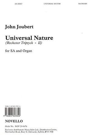 John Joubert: Universal Nature