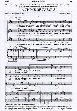 Michael Hurd: A Chime Of Carols