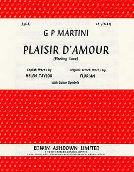 Giovanni Battista Martini: Plaisir D'amour In F