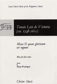 Tomás Luis de Victoria: Missa O Quam Gloriosum Est Regnum
