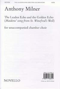 Anthony Milner: The Leaden Echo And The Golden Echo