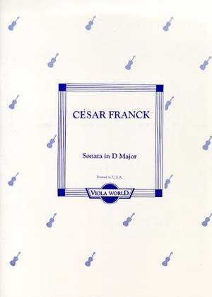 César Franck: Sonata In D Major