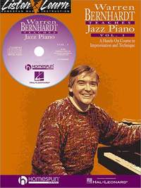 Warren Bernhardt: Warren Bernhardt Teaches Jazz Piano Book 1