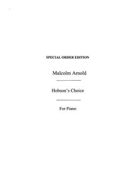 Malcolm Arnold: Hobson's Choice