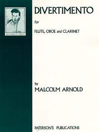 Malcolm Arnold: Divertimento For Wind Trio Op.37