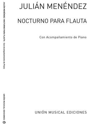 Julian Menéndez: Nocturo For Flute And Piano
