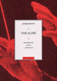 André Previn: Vocalise For Soprano, Cello And Piano