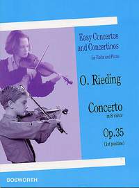 Oscar Rieding: Concertino in B minor Op. 35