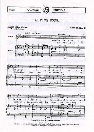 John Ireland: Alpine Song
