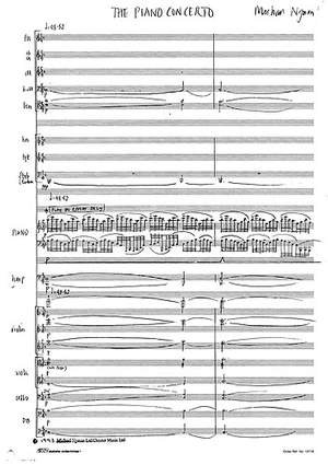 Michael Nyman: The Piano Concerto In Full Score