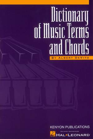Albert De Vito: Dictionary Of Music Terms And Chords