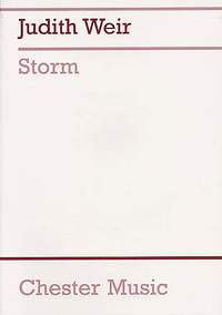Judith Weir: Storm (Full Score)