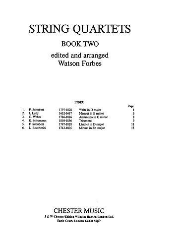 Easy String Quartets Book 2