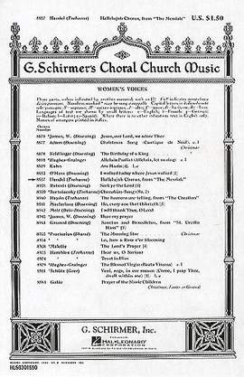 Georg Friedrich Händel: Hallelujah Chorus (from The Messiah)