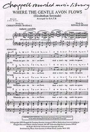 Ronald Binge: Where The Gentle Avon Flows