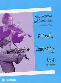 Paul Essek: Concertino in G Op. 4