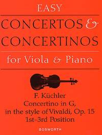 Ferdinand Küchler: Concertino in G in the style of Vivaldi Op. 15