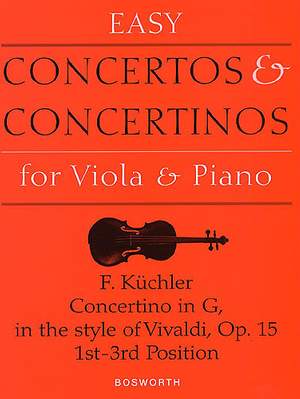 Ferdinand Küchler: Concertino in G in the style of Vivaldi Op. 15