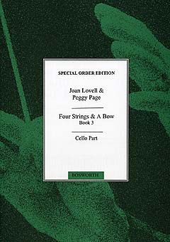 Joan Lovell_Peggy Page: Four Strings And A Bow Book 3 (Cello Part)