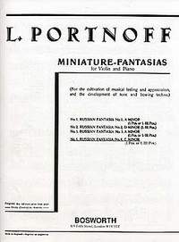 Leo Portnoff: Russian Fantasy No. 4 in E minor