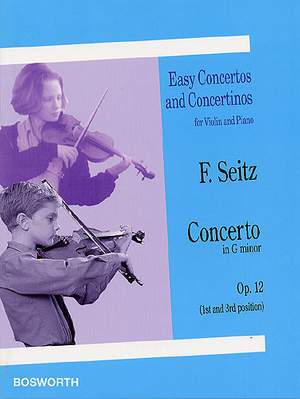 Friedrich Seitz: Concerto in G minor Op. 12