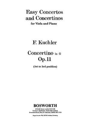 Ferdinand Küchler: Concertino in G Op.11