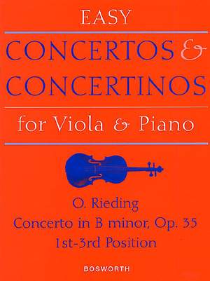 Oscar Rieding: Concerto in B minor Op. 35
