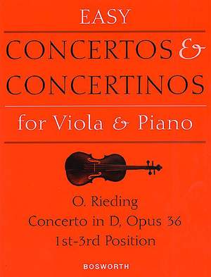 Oscar Rieding: Concerto in D Op. 36