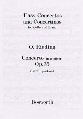 Oscar Rieding: Concerto in B minor Op. 35