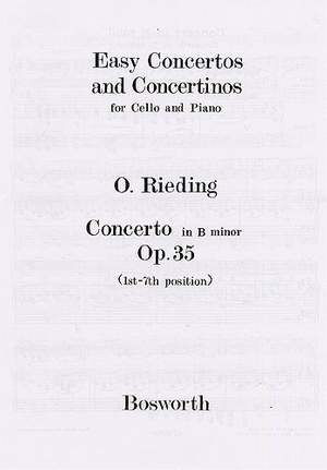 Oscar Rieding: Concerto in B minor Op. 35