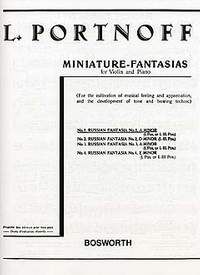 Leo Portnoff: Russian Fantasy No. 1 in A minor