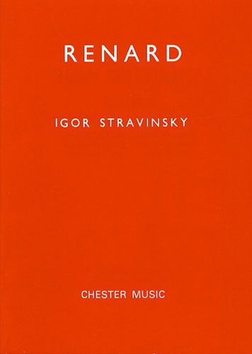 Igor Stravinsky: Renard (Miniature Score)
