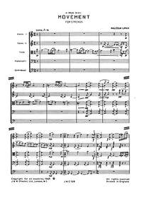 Malcolm Lipkin: Movement For Strings (Miniature Score)