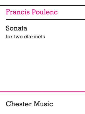 Francis Poulenc: Sonata (1918) (Duet for Clarinet A and Bb)