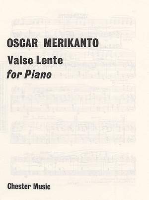 Oskar Merikanto: Valse Lente For Piano