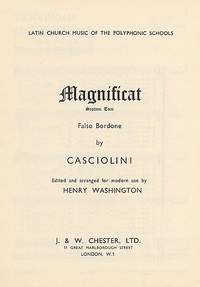 Claudio Casciolini: Magnificat Tone VII