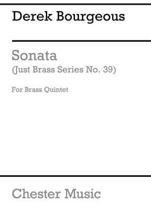 Derek Bourgeois: Sonata For Brass Quintet