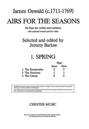 Oswald James: Airs For The Seasons