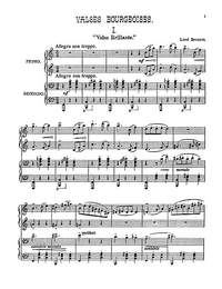 Lord Berners: Valses Bourgeoises (Piano Duet)