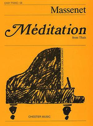 Jules Massenet: Meditation From Thais (Easy Piano No.58)