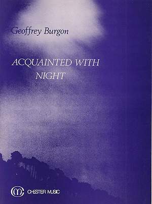 Geoffrey Burgon: Acquainted With Night