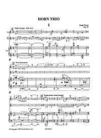 Hugh Wood: Horn Trio Op.29
