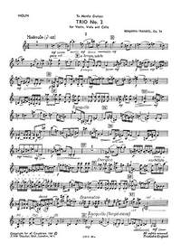 Benjamin Frankel: String Trio No.2 Op.34 (Parts)