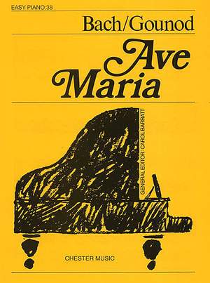 Charles Gounod_Johann Sebastian Bach: Ave Maria (Easy Piano No.38)