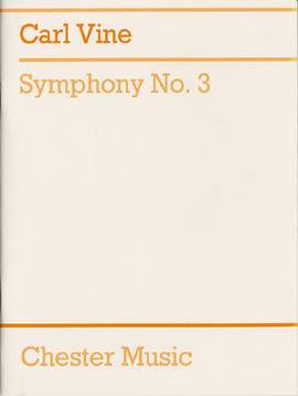 Carl Vine: Symphony No.3 (Full Score)